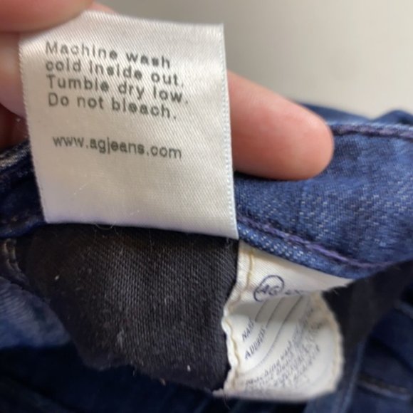 Ag Adriano Goldschmied The Belle Flare Jeans Size 28R - Picture 12 of 15